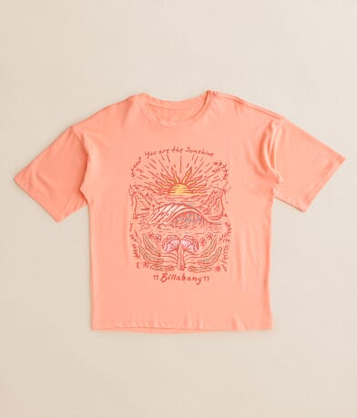 Billabong Girls - Sunshine Oversized T-Shirt front view