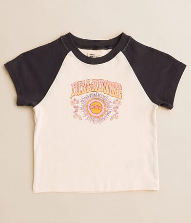 Billabong Girls - Stay Sunny Raglan T-Shirt front view