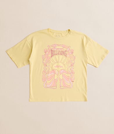 Billabong Girls - Never Grow Up Oversized T-Shirt front view