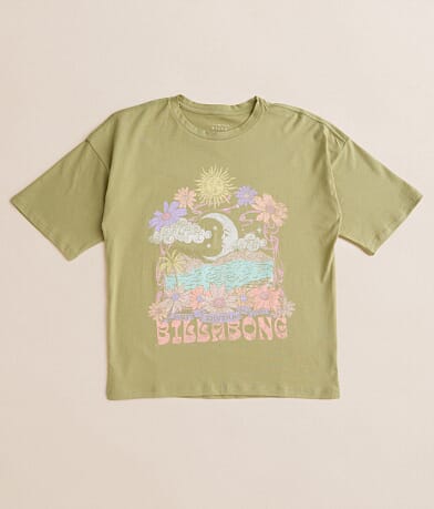 Billabong Girls - Surf Rhythm Oversized T-Shirt front view