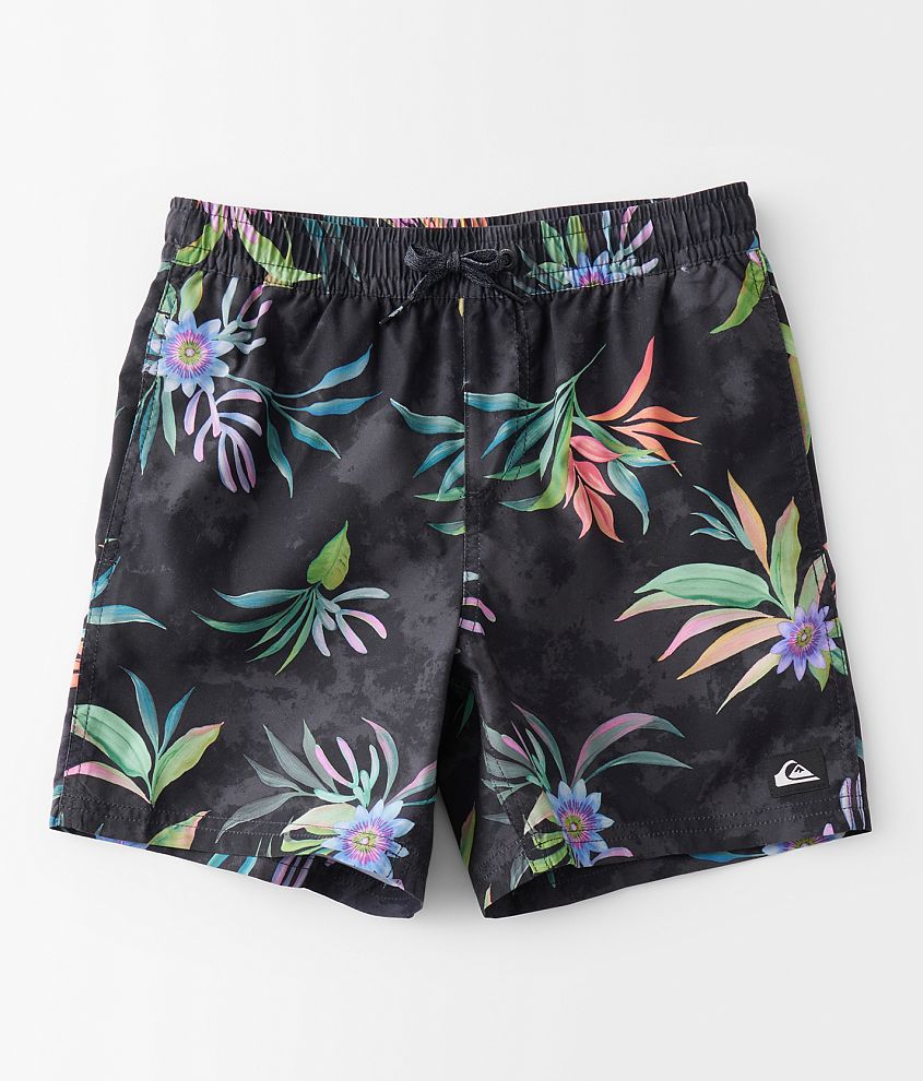 Boys - Quiksilver Everyday Mix Volley Swim Trunks front view