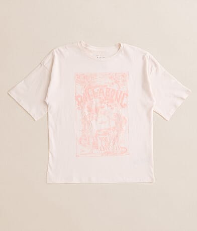 Billabong Girls - You Me The Sea Oversized T-Shirt front view