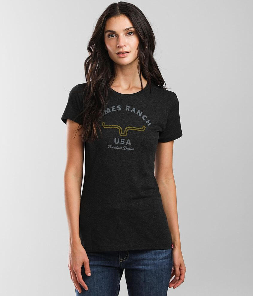 Kimes Ranch Arch TShirt Women's TShirts in Vintage Black Buckle