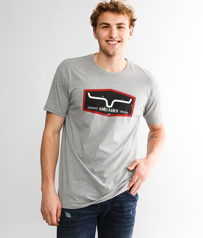 Kimes Ranch Replay T-Shirt - Men's T-Shirts in Dark Grey Heather