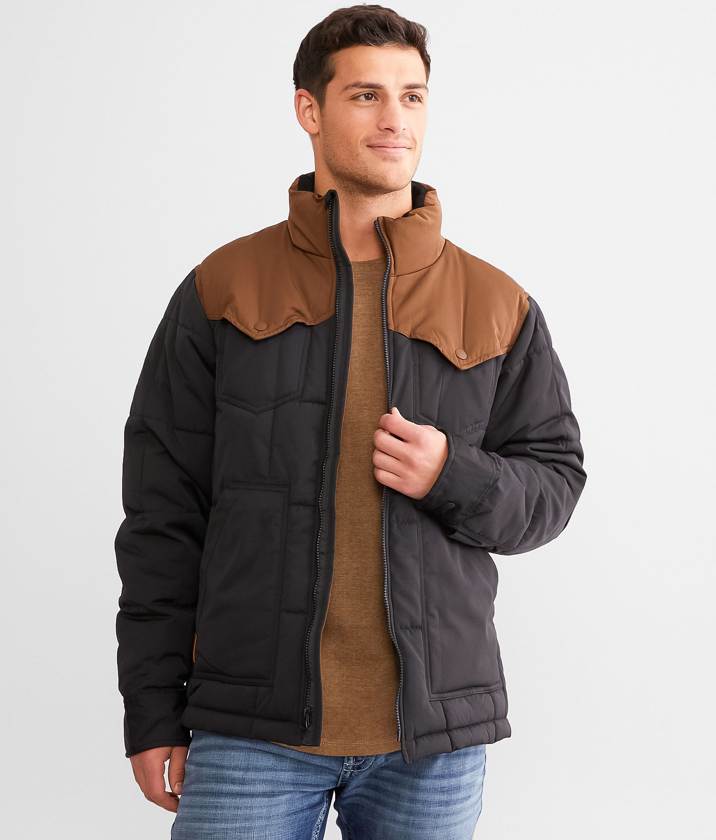 Kimes Ranch Colt Puffer Jacket - Men's Coats/Jackets in Black