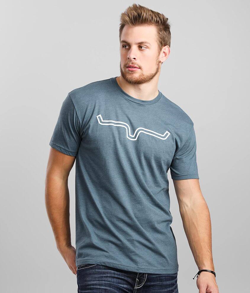 Kimes Ranch Outlier T-Shirt - Men's T-Shirts in Indigo | Buckle