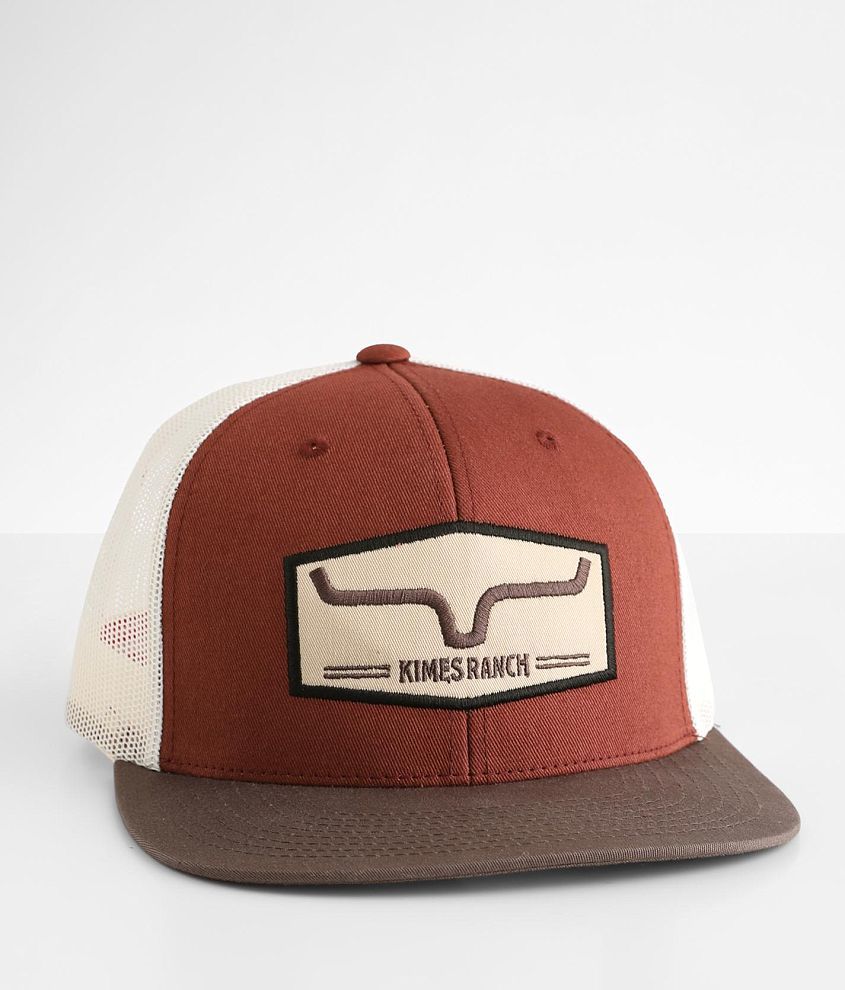 Kimes Ranch Replay Trucker Hat front view