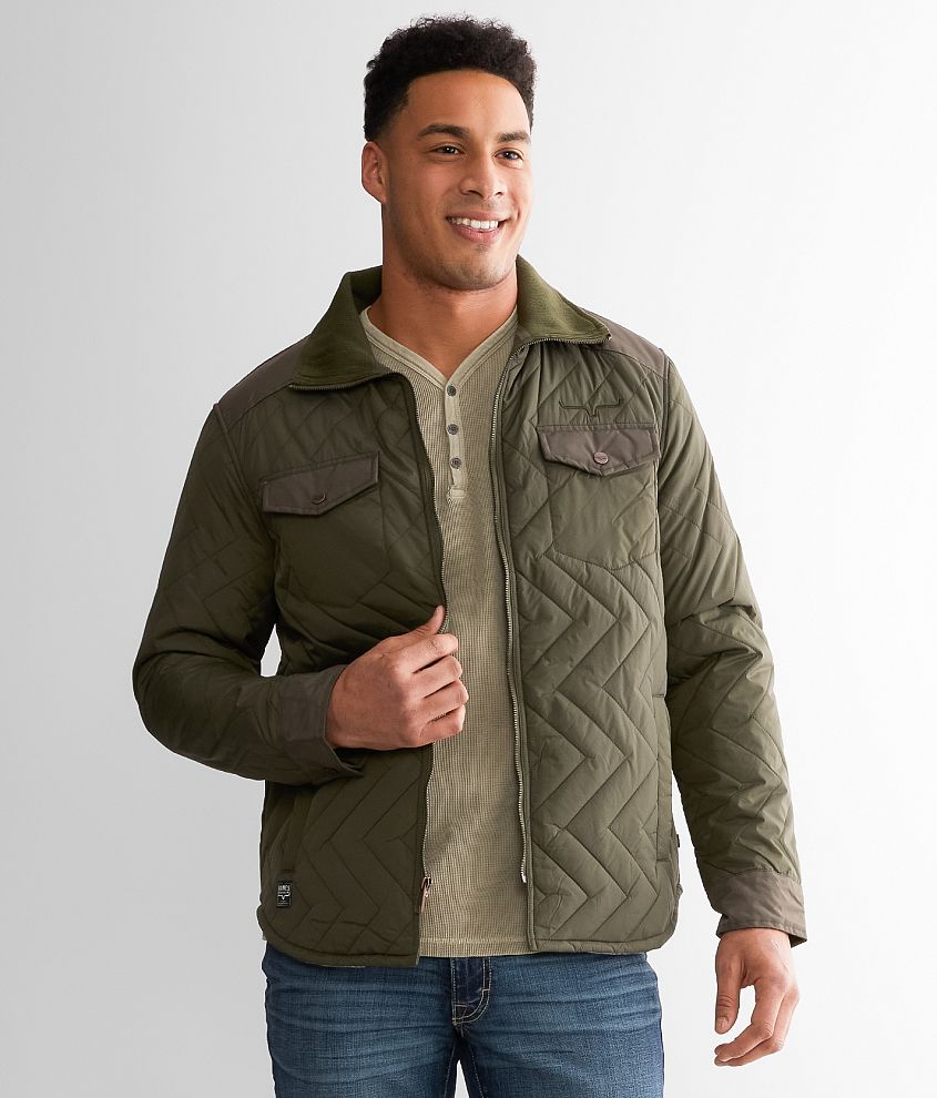 Kimes Ranch Skink Jacket Men's Coats/Jackets in Military Green Buckle