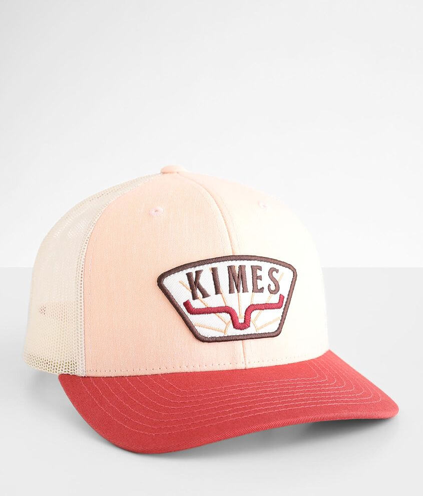 Kimes Ranch Sunrise Trucker Hat front view