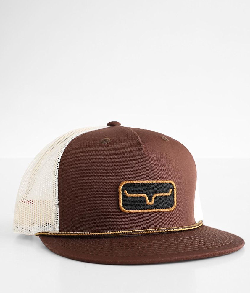Kimes Ranch Workhard Trucker Hat front view