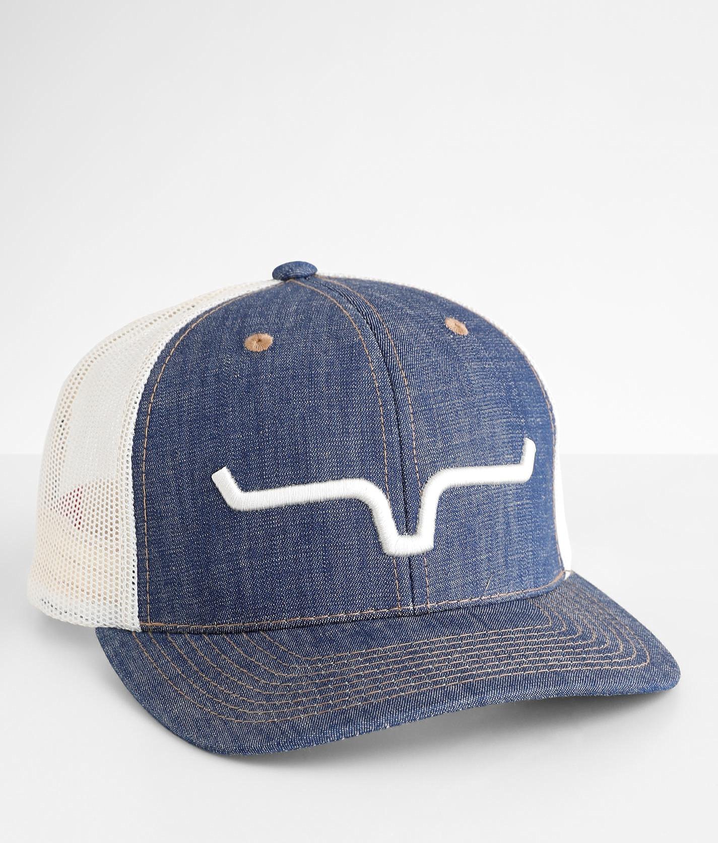 Kimes Ranch Weekly Trucker Hat - Men's Hats In Dark Red Beige