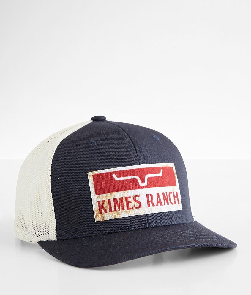 Kimes Ranch Fire 110 Flexfit Trucker Hat - Men's Hats in Navy | Buckle