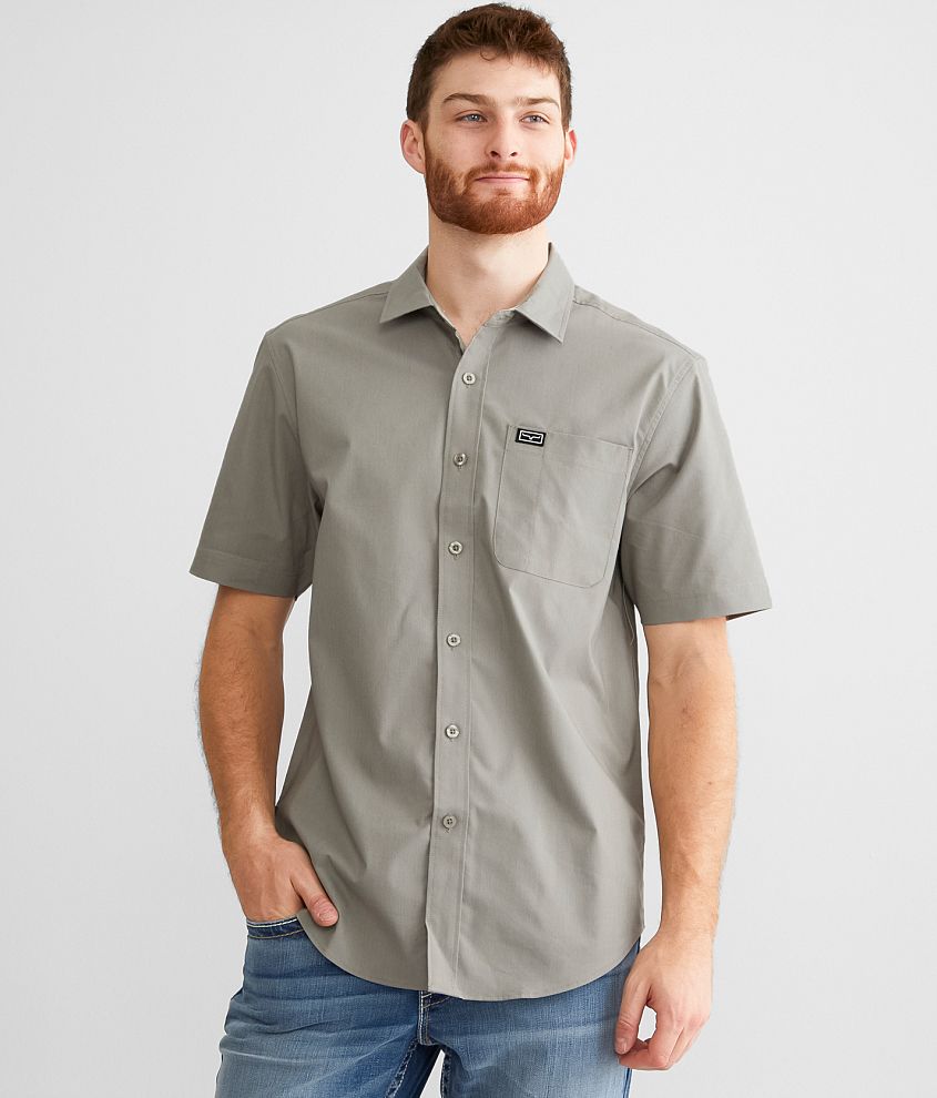 Kimes Ranch Linville Shirt - Men's Shirts in Sage | Buckle