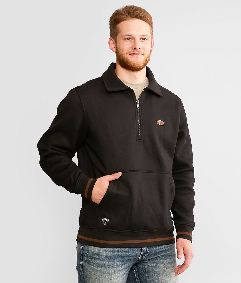 Kimes Ranch Boxer Quarter Zip Pullover front view