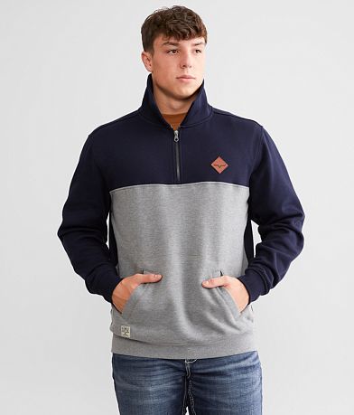 Kimes Ranch Diamond Head Quarter Zip Pullover front view