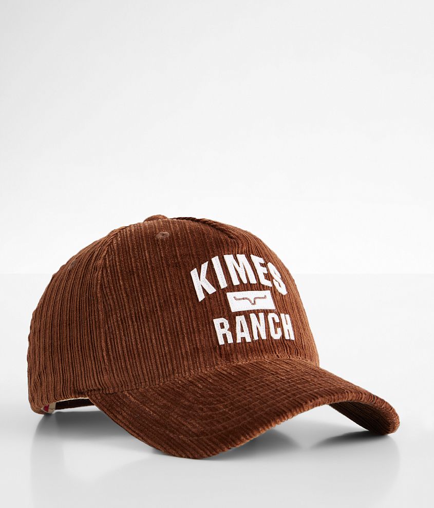 Kimes Ranch Corduroy Baseball Hat front view