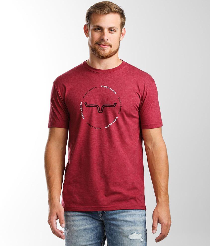 Kimes Ranch Circular Repeat TShirt Men's TShirts in Heather