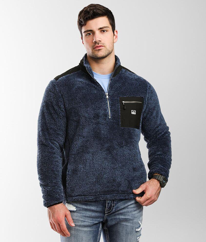 Kimes Ranch Whiskey Quarter Zip Pullover front view