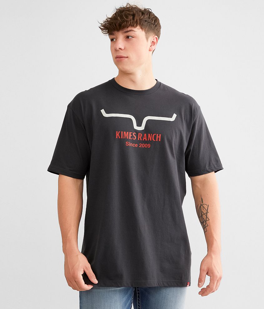 Kimes Ranch Due Tone T-Shirt front view