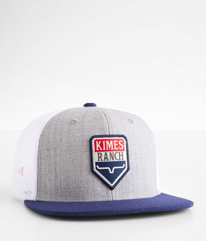 Kimes Ranch Drop In Americana Trucker Hat front view