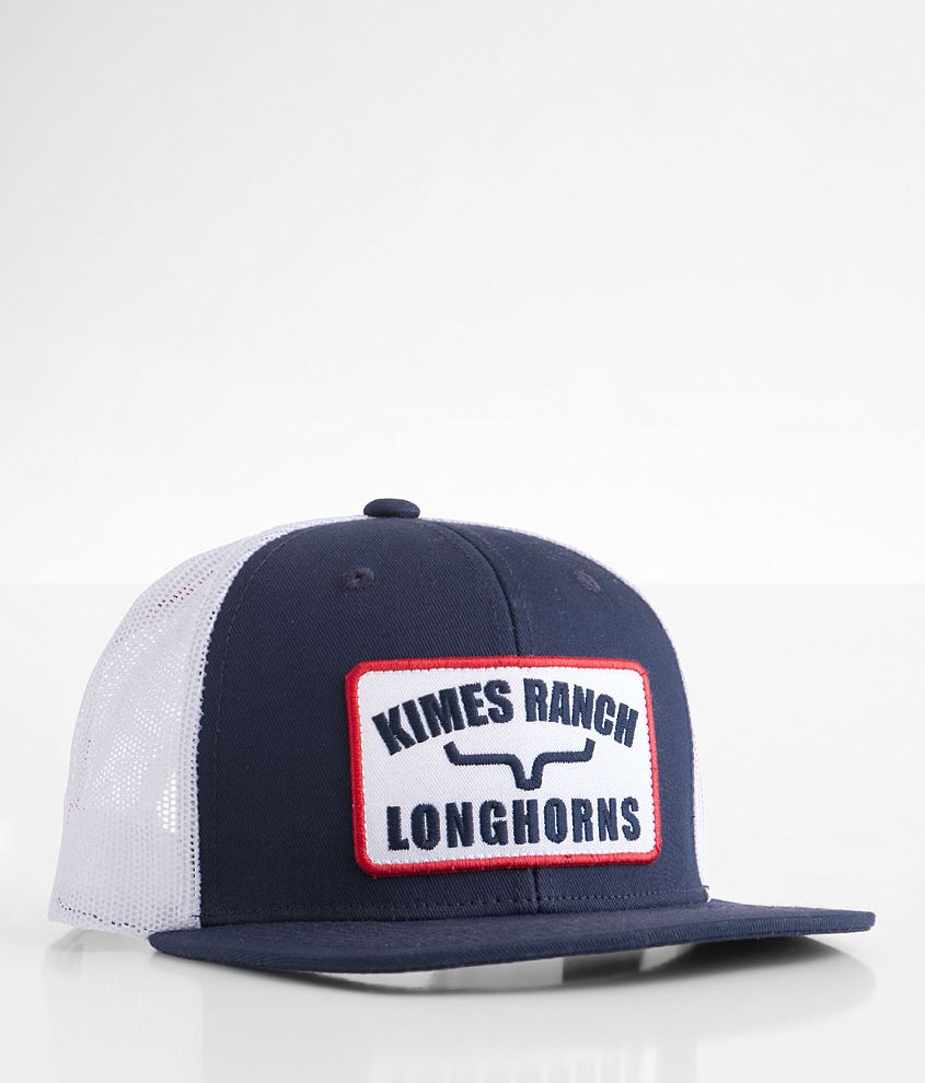 Kimes Ranch Longhorns Trucker Hat front view