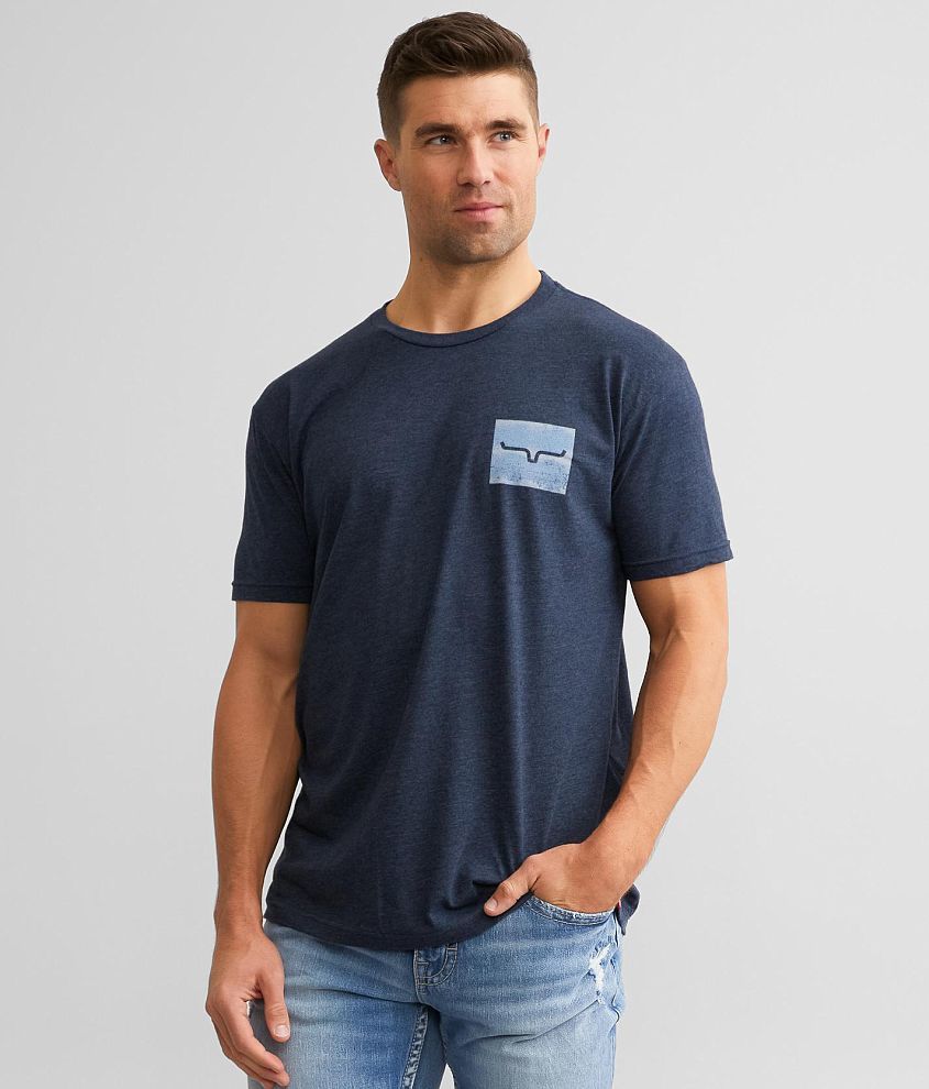 Kimes Ranch Dyed T-Shirt - Men's T-Shirts in Midnight Navy | Buckle