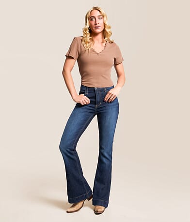 Kimes Ranch Jennifer Ultra High Rise Flare Jean front view