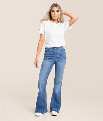 Kimes Ranch Jennifer Ultra High Rise Flare Jean front view