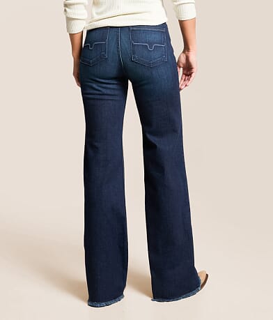 Olivia High Rise Wide Leg Stovepipe Jean thumbnail 4