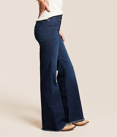 Olivia High Rise Wide Leg Stovepipe Jean thumbnail 3