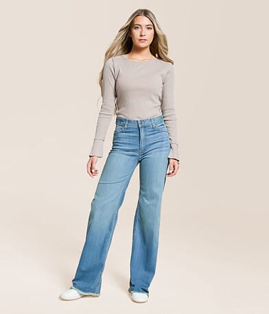 Kimes Ranch Olivia High Rise Wide Leg Jean front view