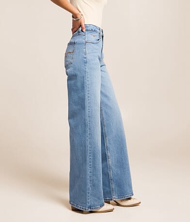 Zoey High Rise Wide Leg Stretch Jean thumbnail 3