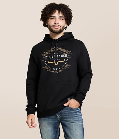 Kimes Ranch Serape Hooded Sweatshirt front view