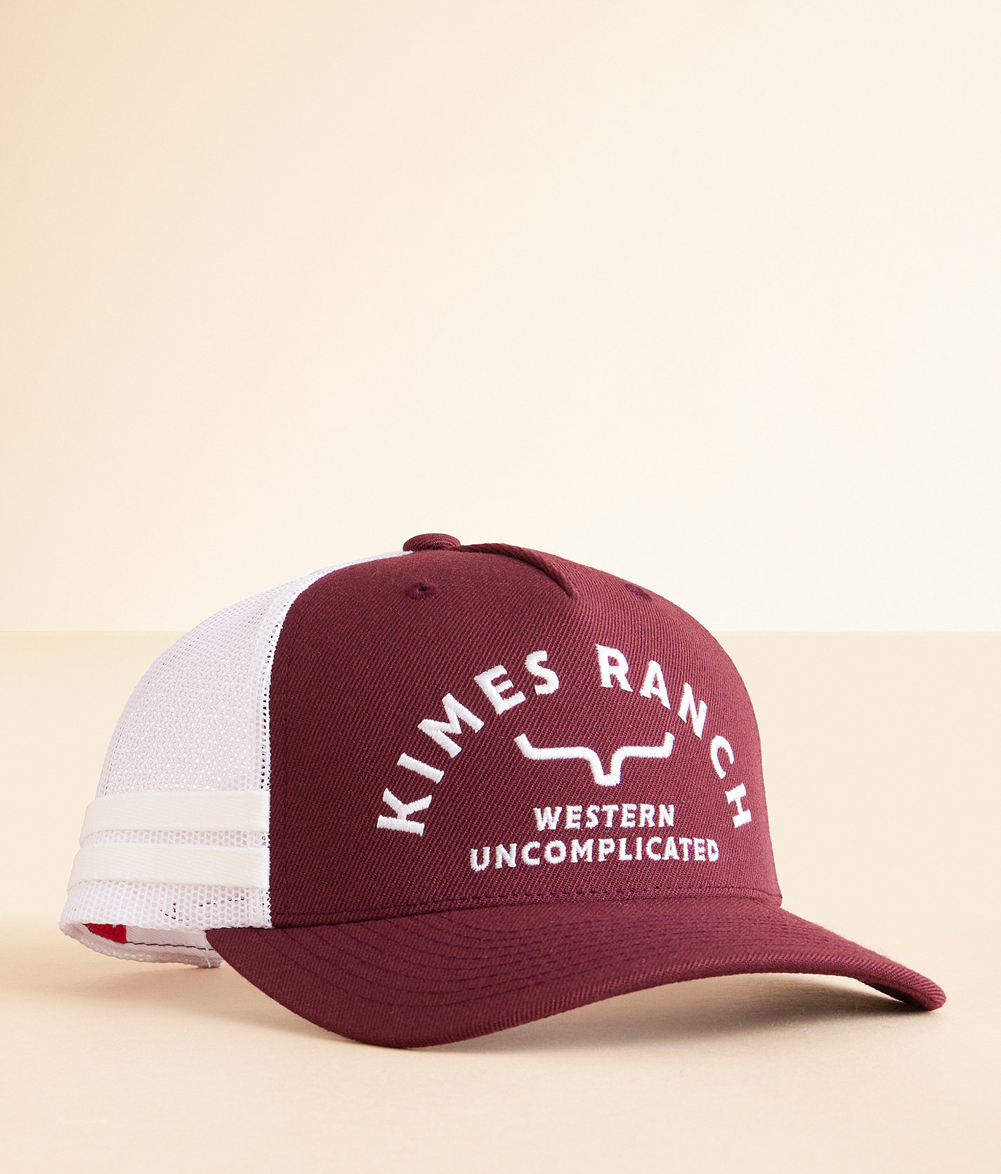 Kimes Ranch Roy Hat – 100% Cotton Snapback, Structured Crown, Mesh Back, One Size Fits All