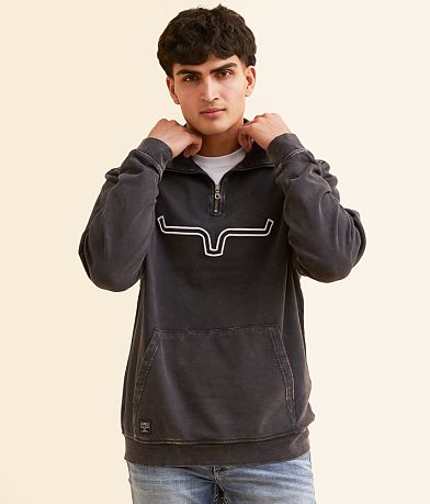 Kimes Ranch Filmore Quarter Zip Pullover front view