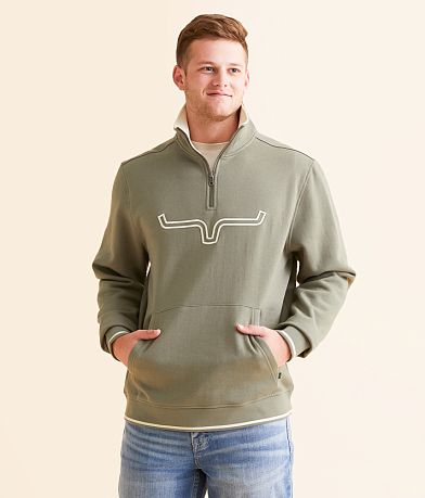 Kimes Ranch Filmore Quarter Zip Pullover front view