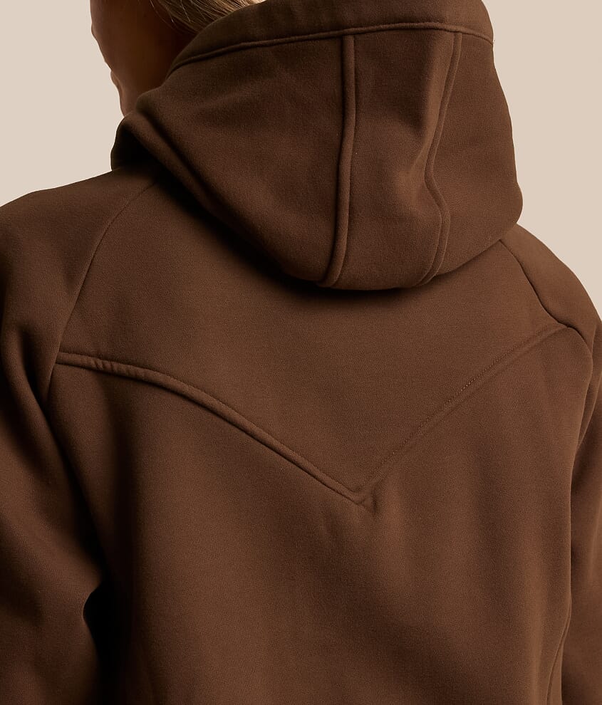 Ella Hooded Henley Sweatshirt