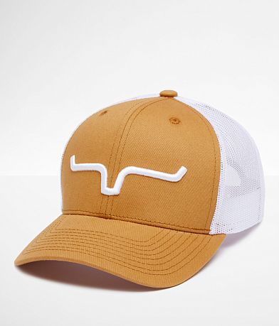 Kimes Ranch Weekly Trucker Hat front view