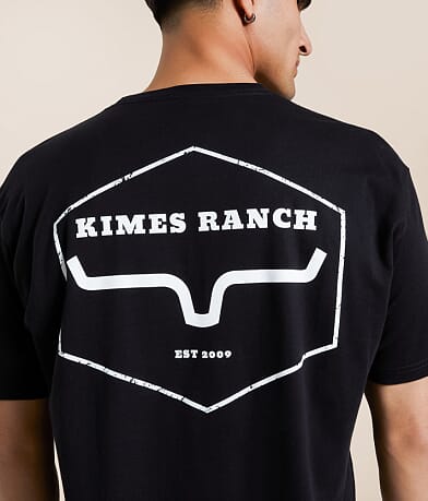 Kimes Ranch Hexagon T-Shirt back view