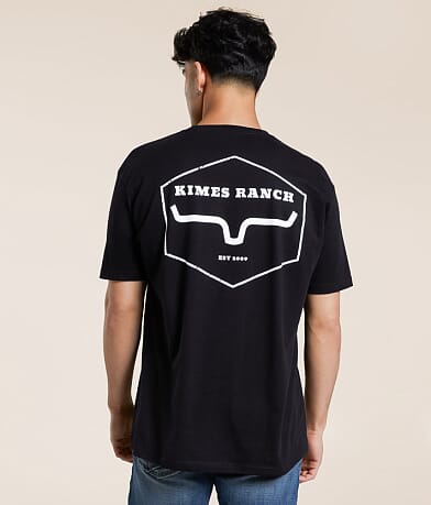 Kimes Ranch Hexagon T-Shirt front view