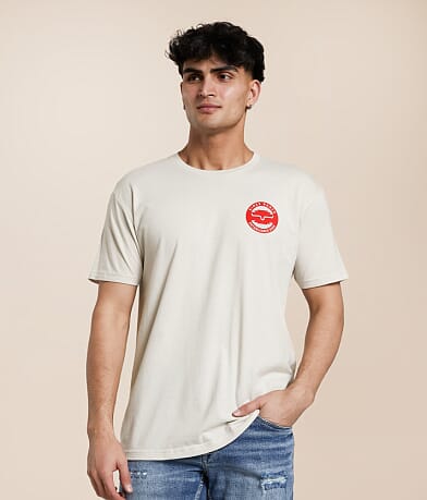 Kimes Ranch Wood Stamp T-Shirt front view