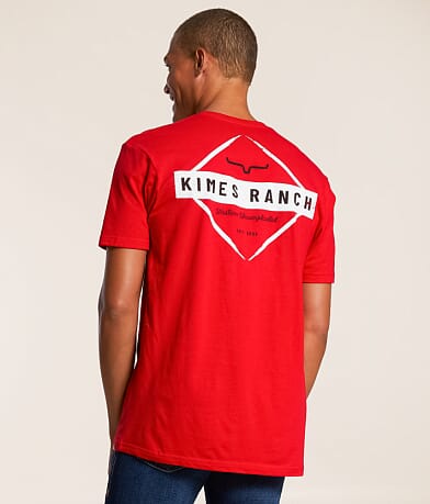 Kimes Ranch Aztek Diamond T-Shirt front view