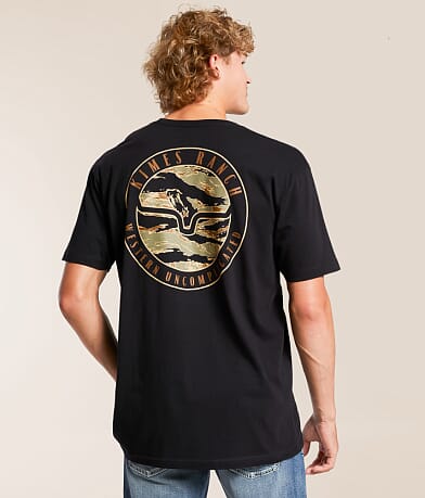 Kimes Ranch Circle Stamp T-Shirt front view