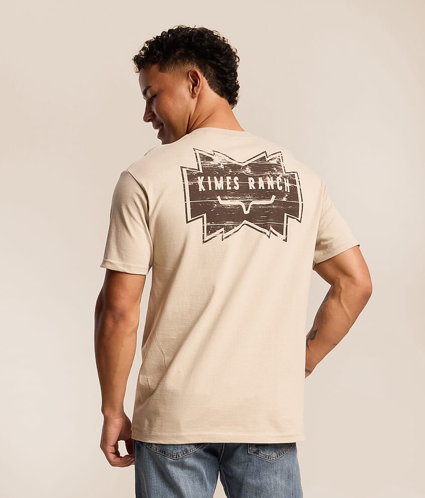 Kimes Ranch Archie T-Shirt - Men's Graphic T-Shirts in Sand | Buckle