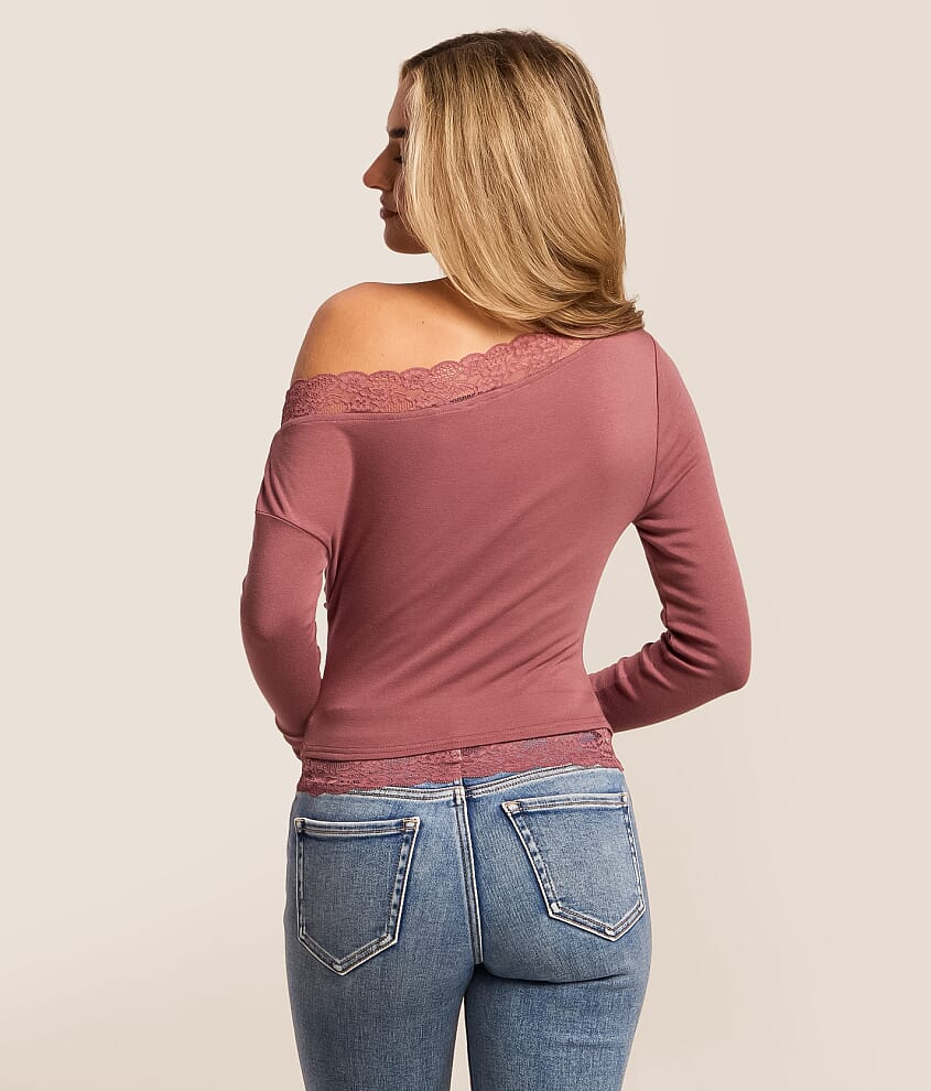 Lace Trim Top - thumbnail 4