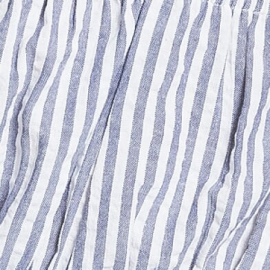 Blue White
