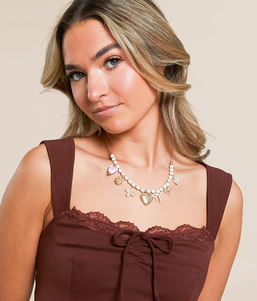 Lace Trim Cropped Tank Top