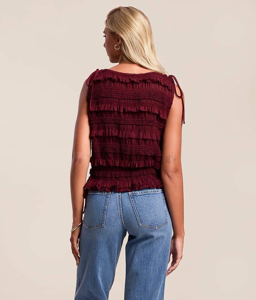 Ruffle Tank Top - thumbnail 2