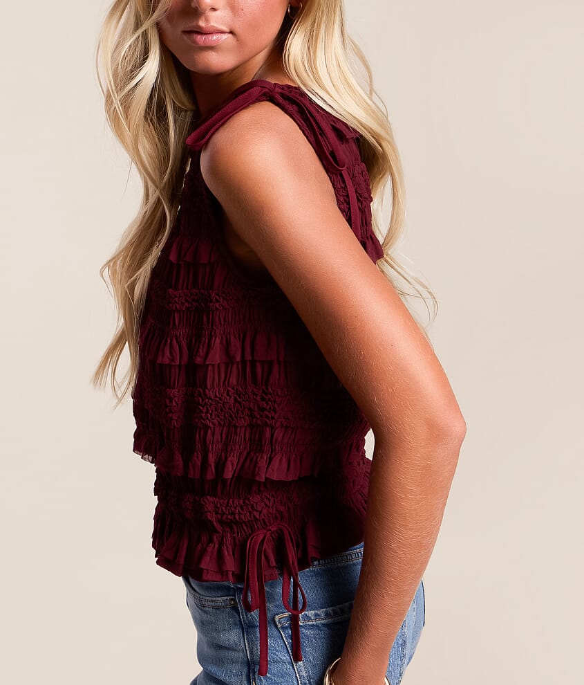 Ruffle Tank Top
