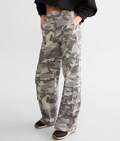 Klesis Camo Wide Leg Cargo Pant FULL_LEFT_SIDE